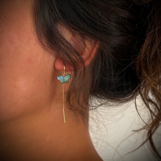 Kaheka Labradorite Butterfly Threader