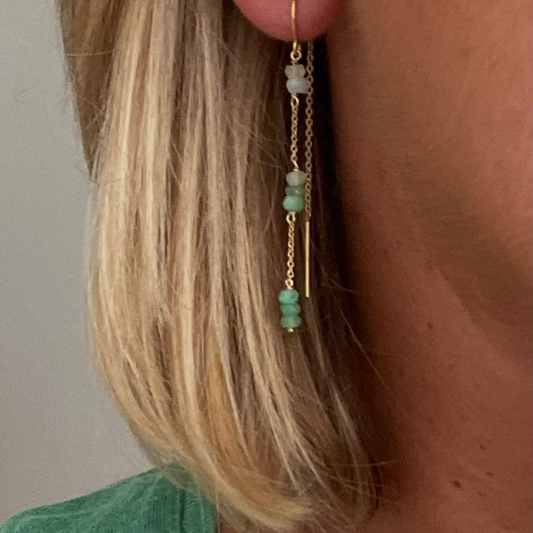 Kailani Chrysoprase Threader