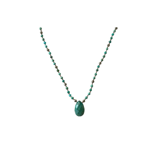 Kala Chrysocolla Necklace