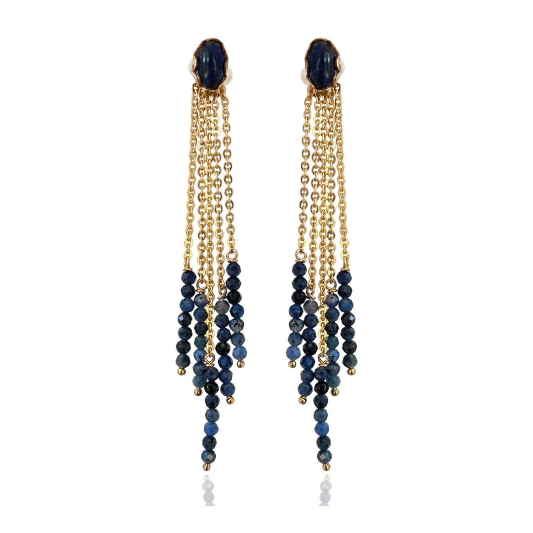 Ibiza Lapis Lazuli Dangles