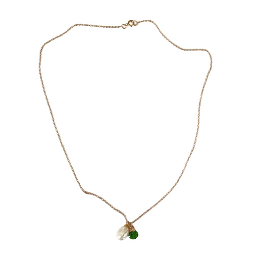 Loe Chrome Diopside Necklace