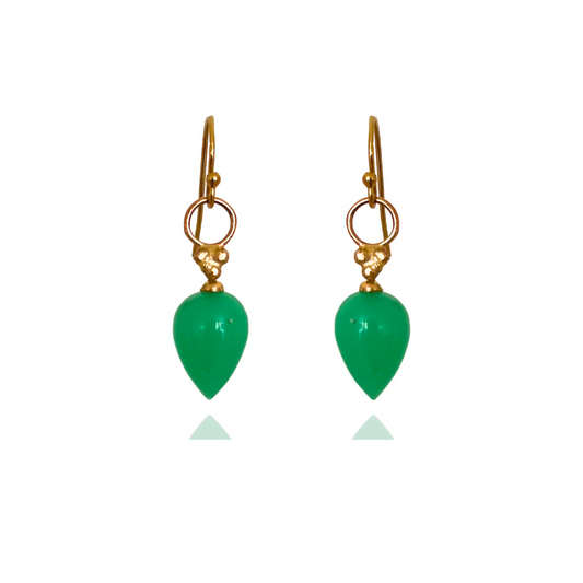 Suna Chrysoprase Inverted Drops