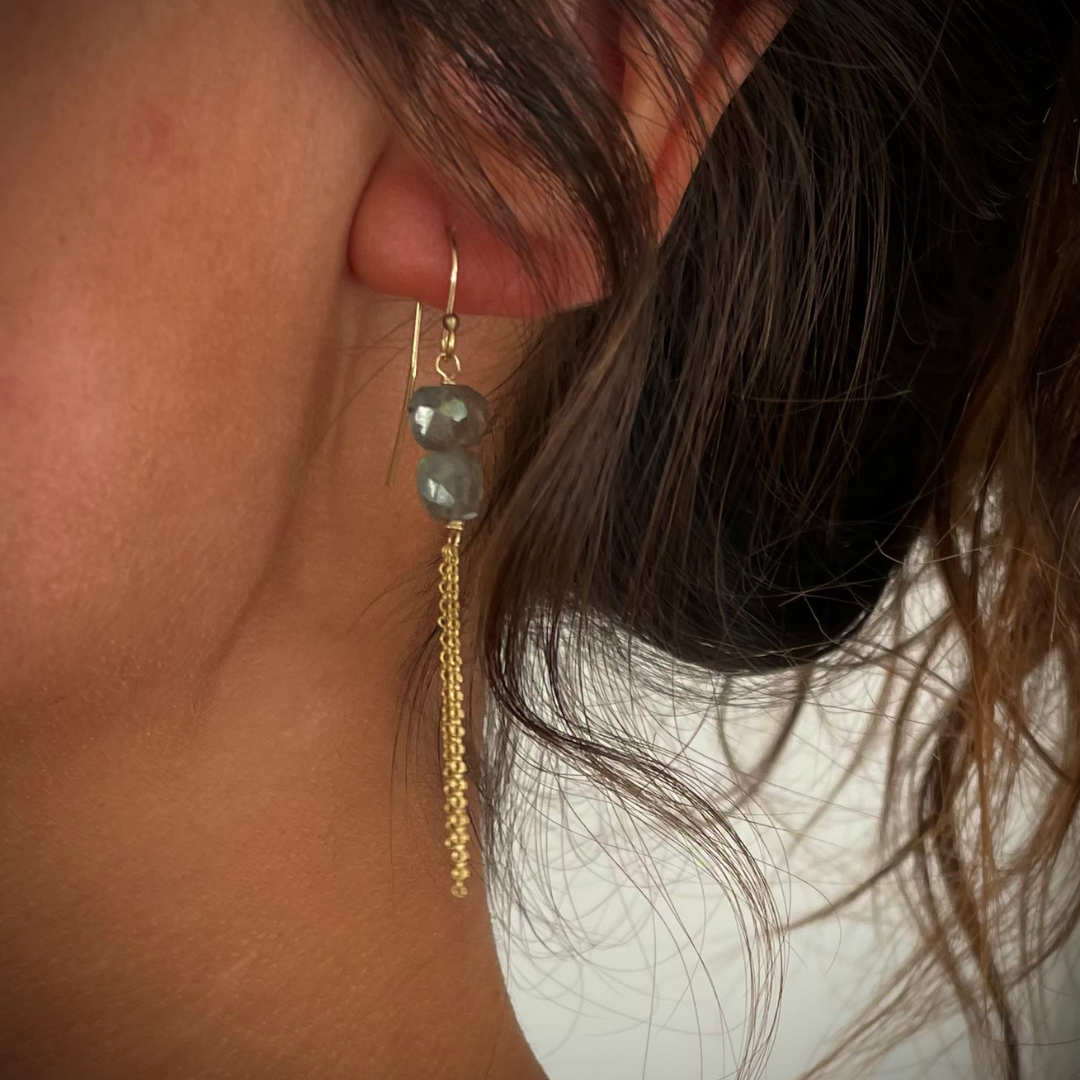 Paholoi Labradorite Dangles