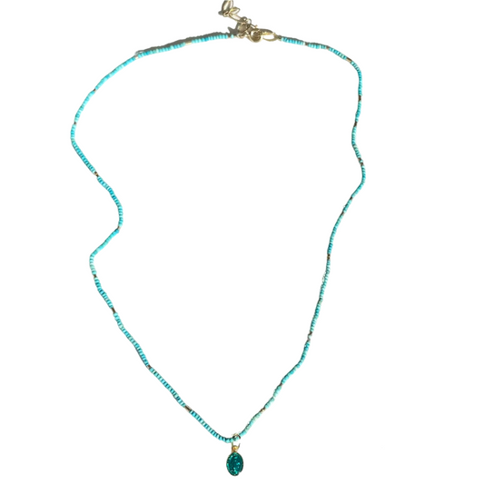 Virgin Islands Turquoise Necklace