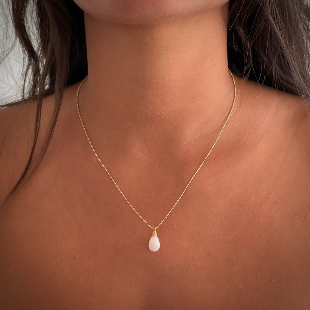 Waikele Pink Opal Necklace