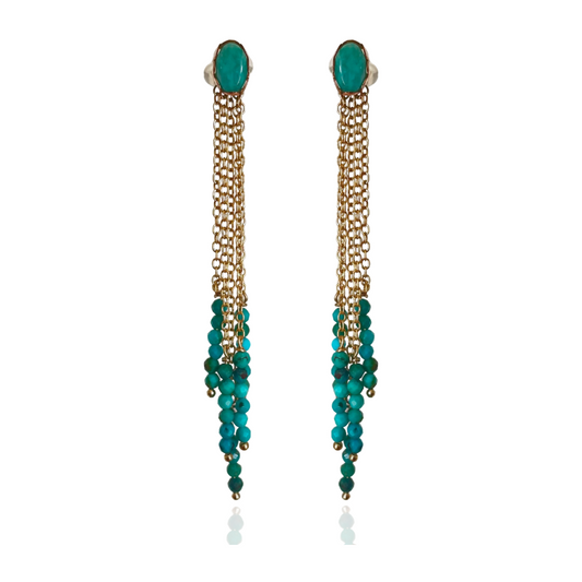 Ibiza Amazonite Dangles