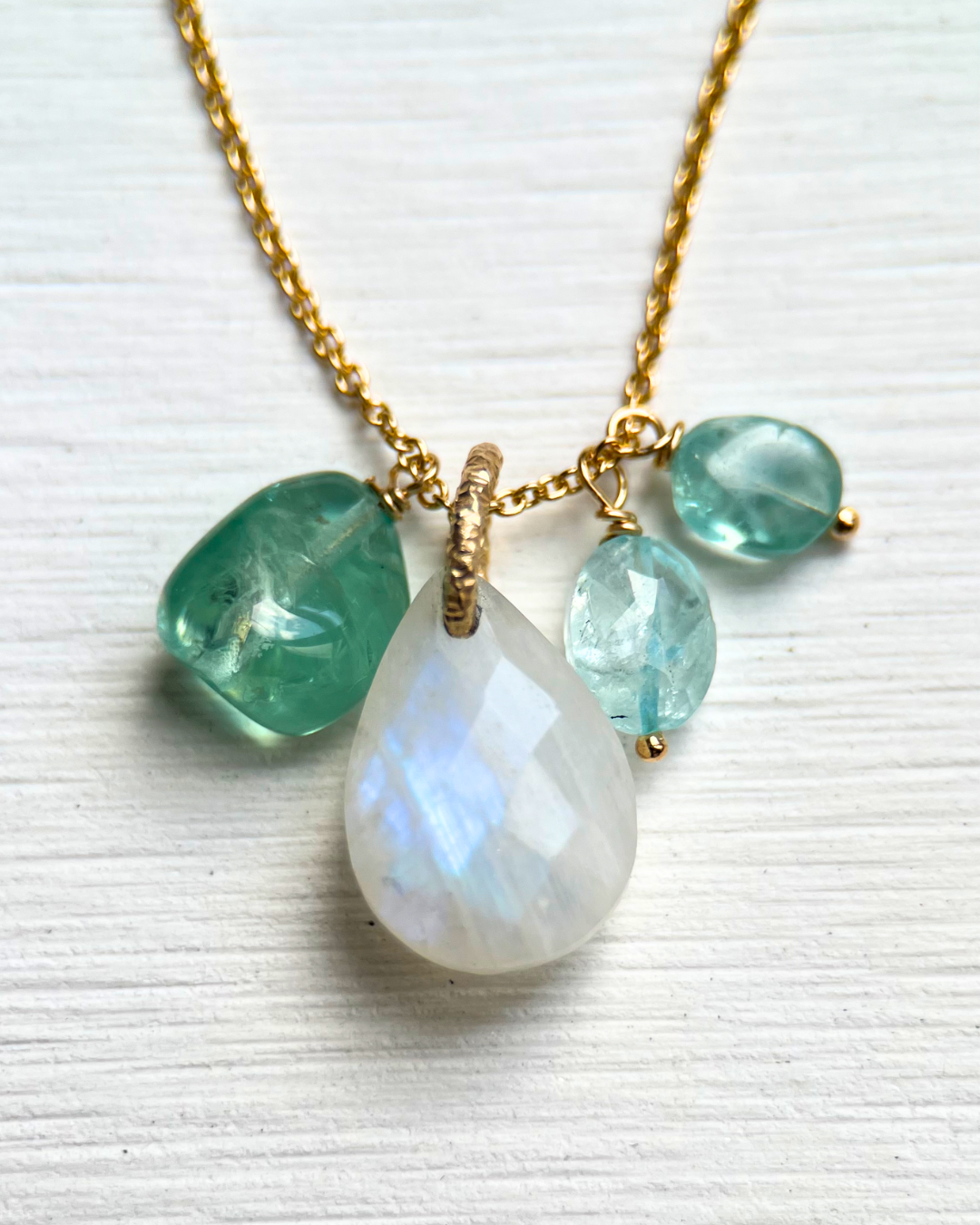 Necklace Aqua