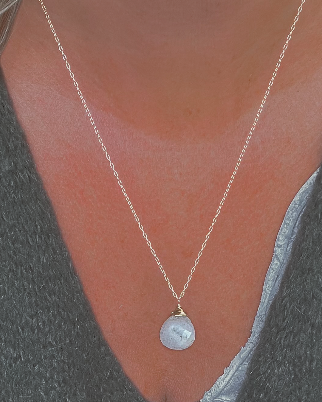 Akuha Solar Quartz Necklace