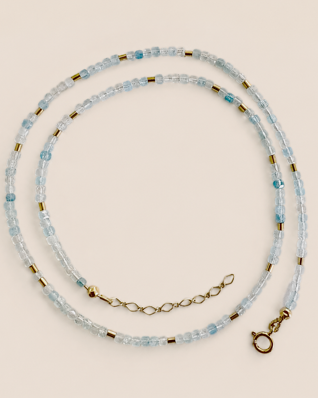 Collier Aigue-Marine