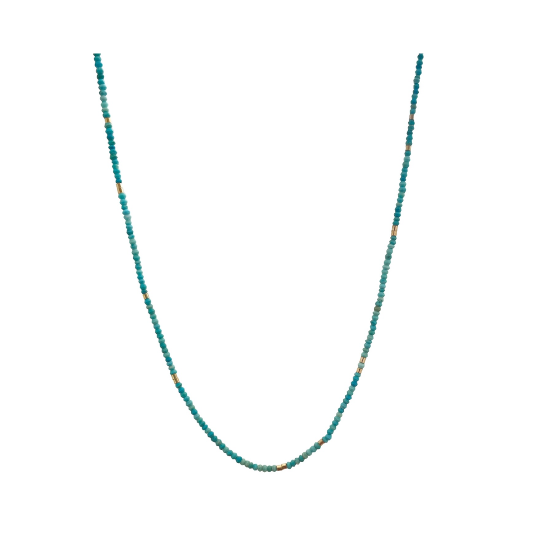 Aloha Tiny Turquoise Necklace