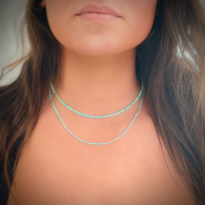 Aloha Tiny Turquoise Necklace