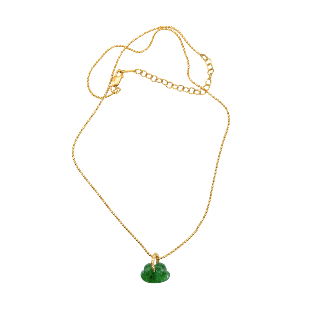 Ao Green Strawberry Quartz Necklace