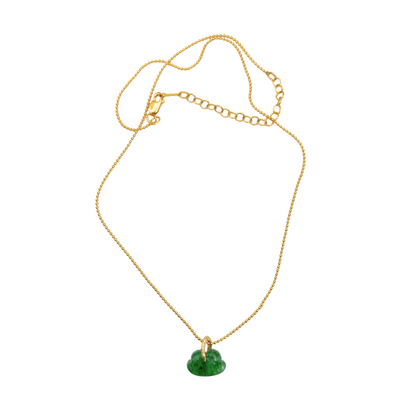 Ao Green Strawberry Quartz Necklace