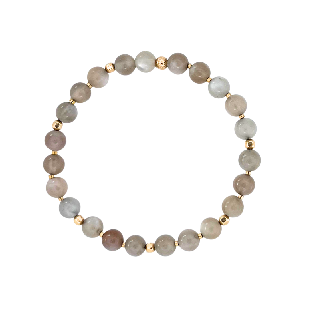 Birbie Multi-Moonstone Bracelet