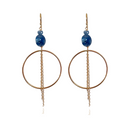 Bora Sapphire Hoops