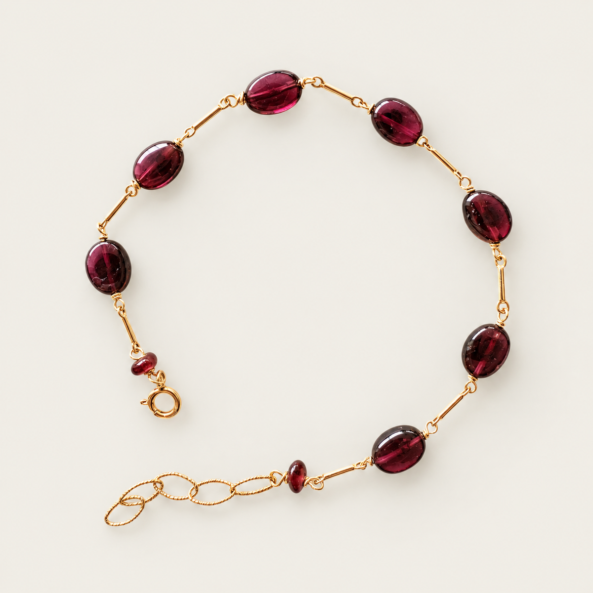 Bracelet Grenat