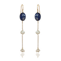 Huahine Blue Sapphire Dangles