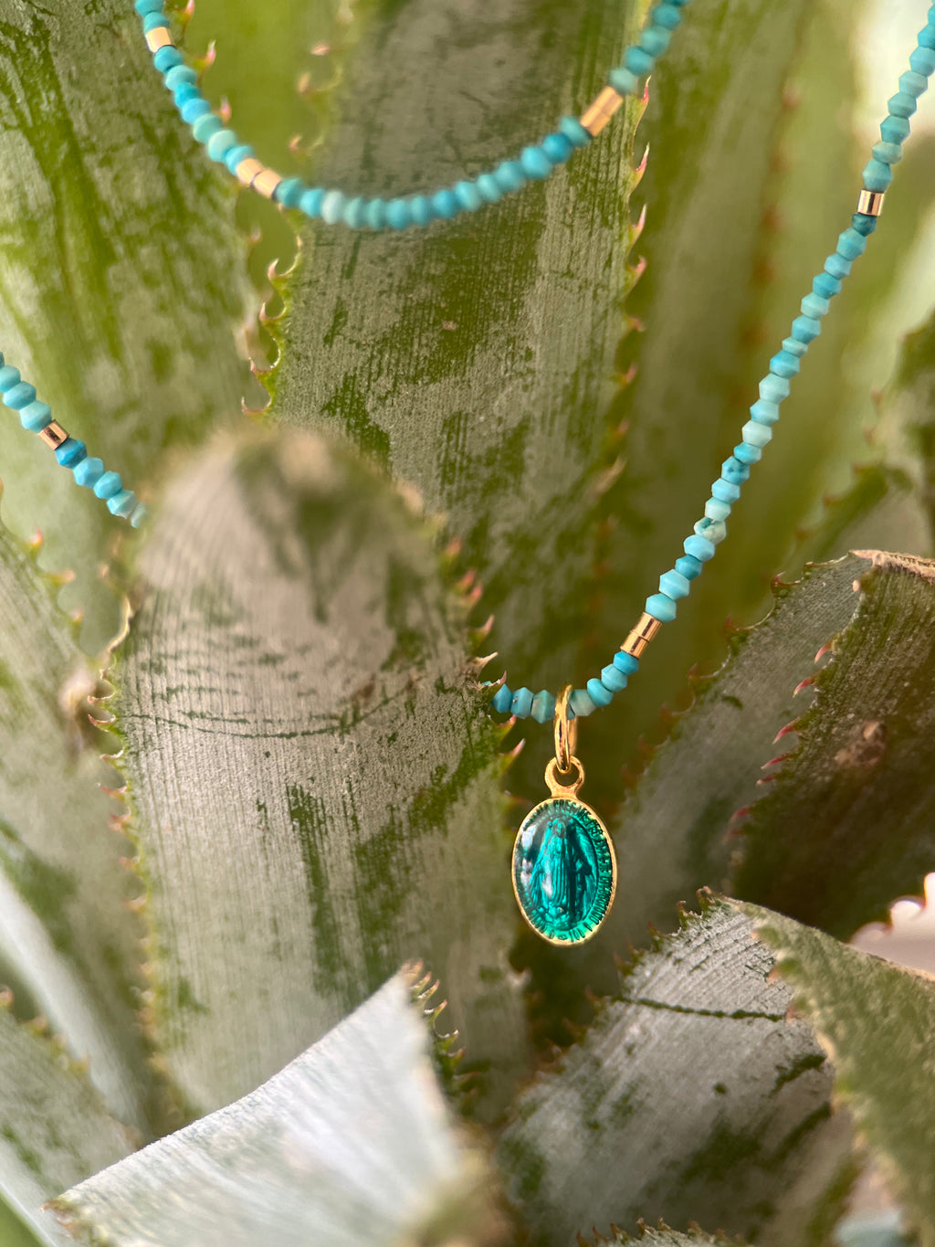 Virgin Islands Turquoise Necklace