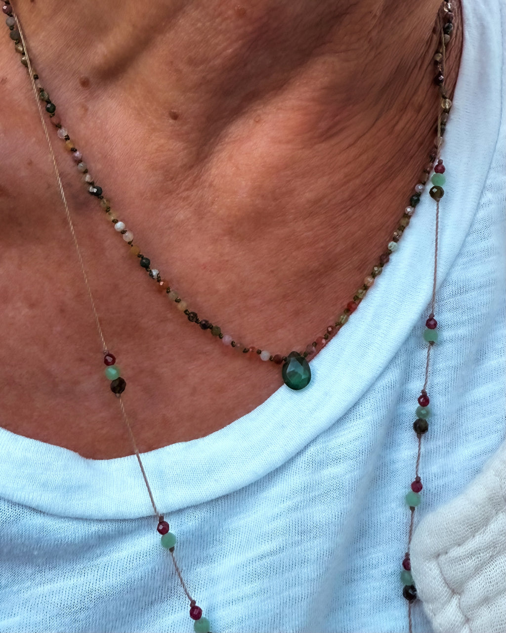 Makawao African Turquoise Necklace