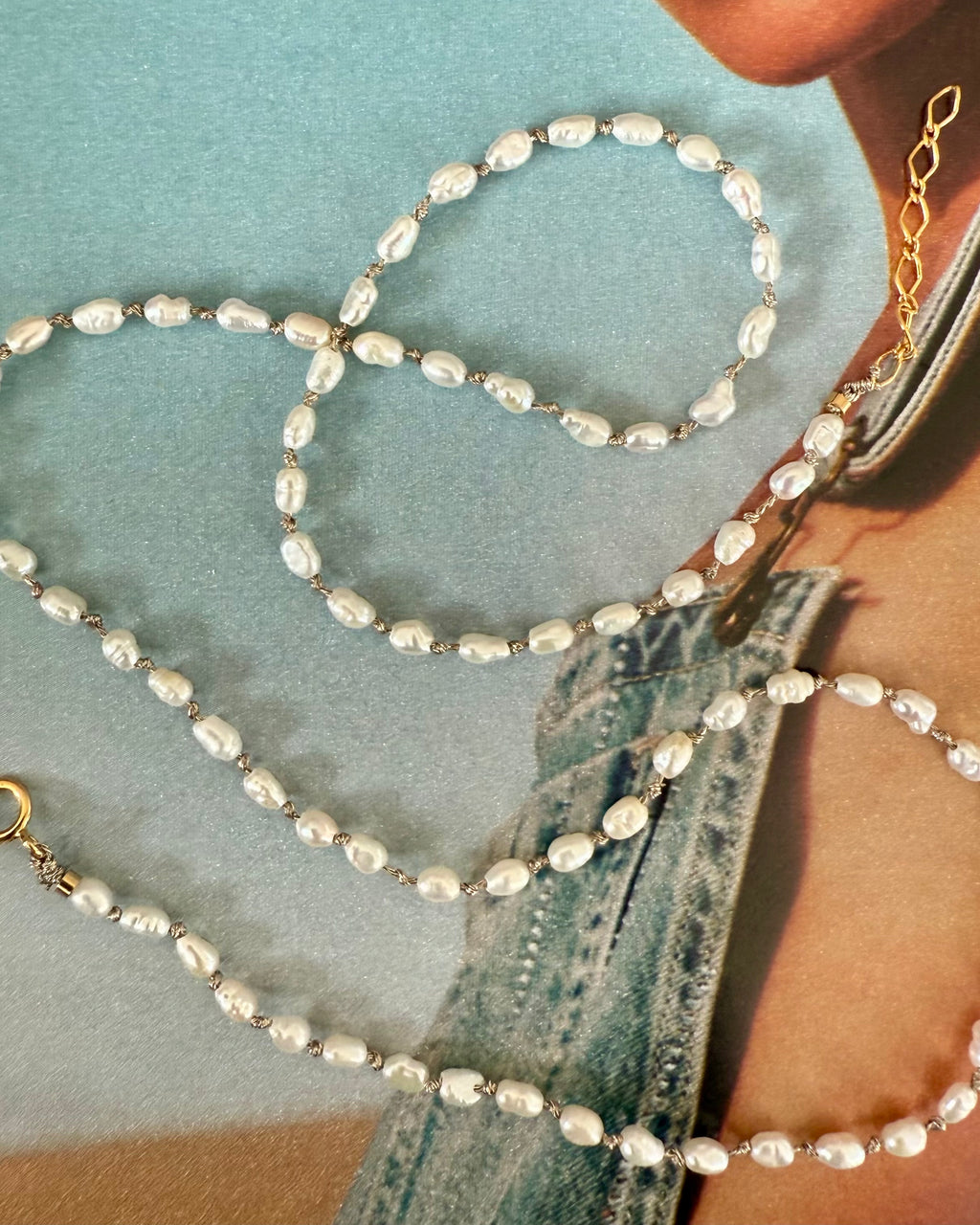 Freshwater Pearl - Necklace - Knotted