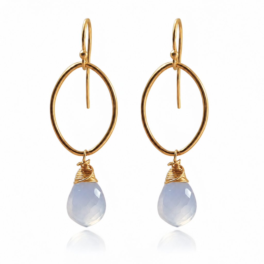 Kaula Chalcedony Drops