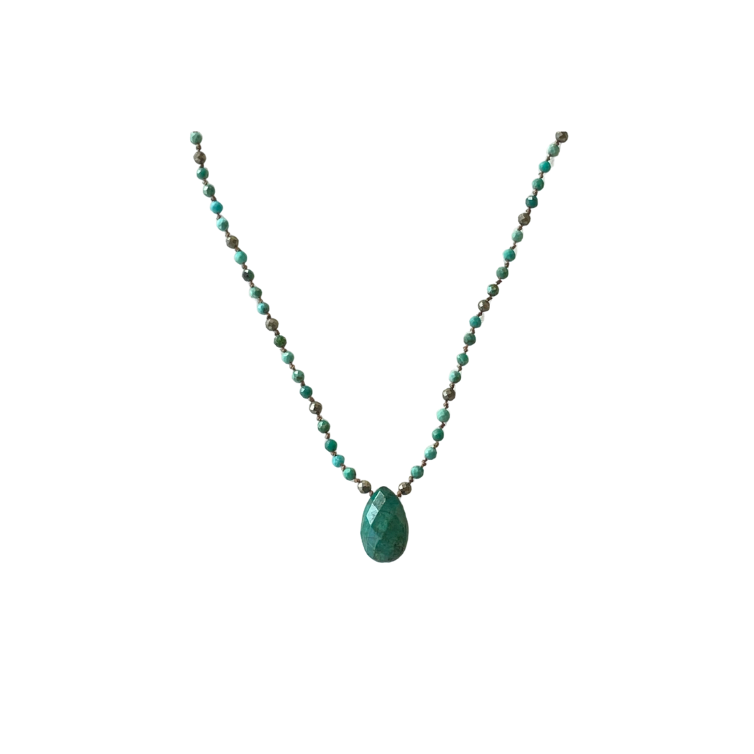 Kala Chrysocolla Necklace