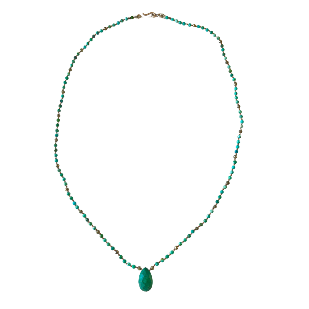 Kala Chrysocolla Necklace
