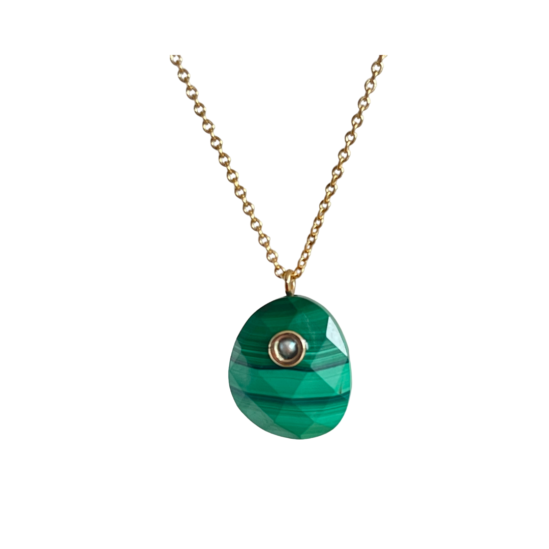 Collier Kapiti Malachite