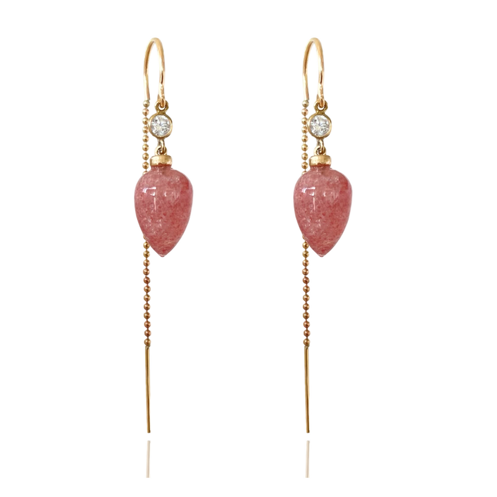 Malaita  Strawberry Quartz Drops