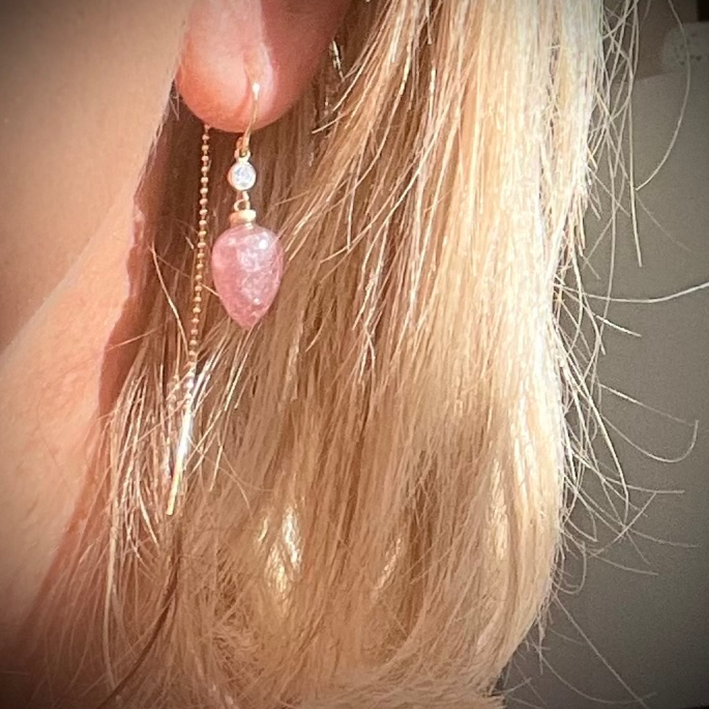 Malaita  Strawberry Quartz Drops