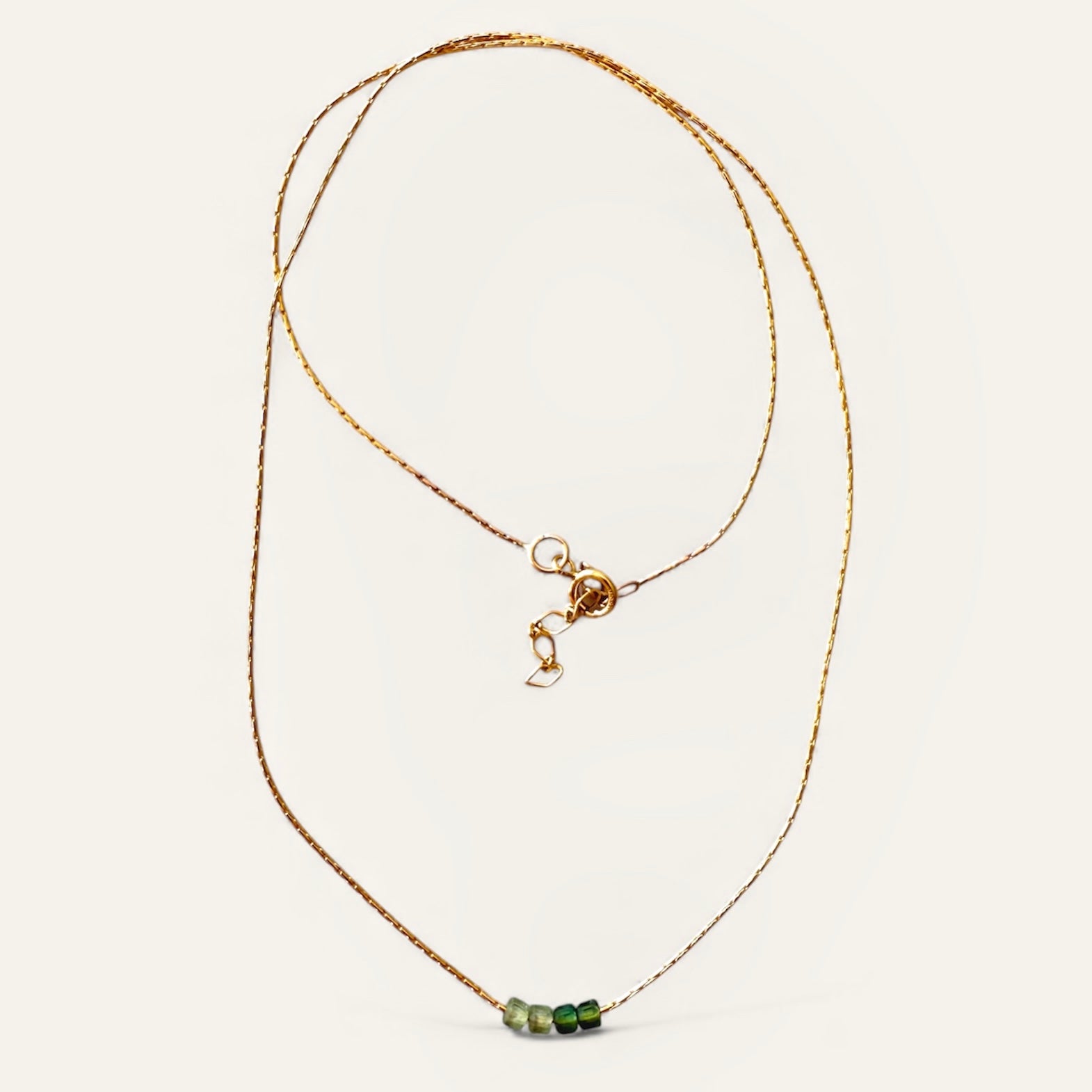 Kira Necklace Apatite Dice