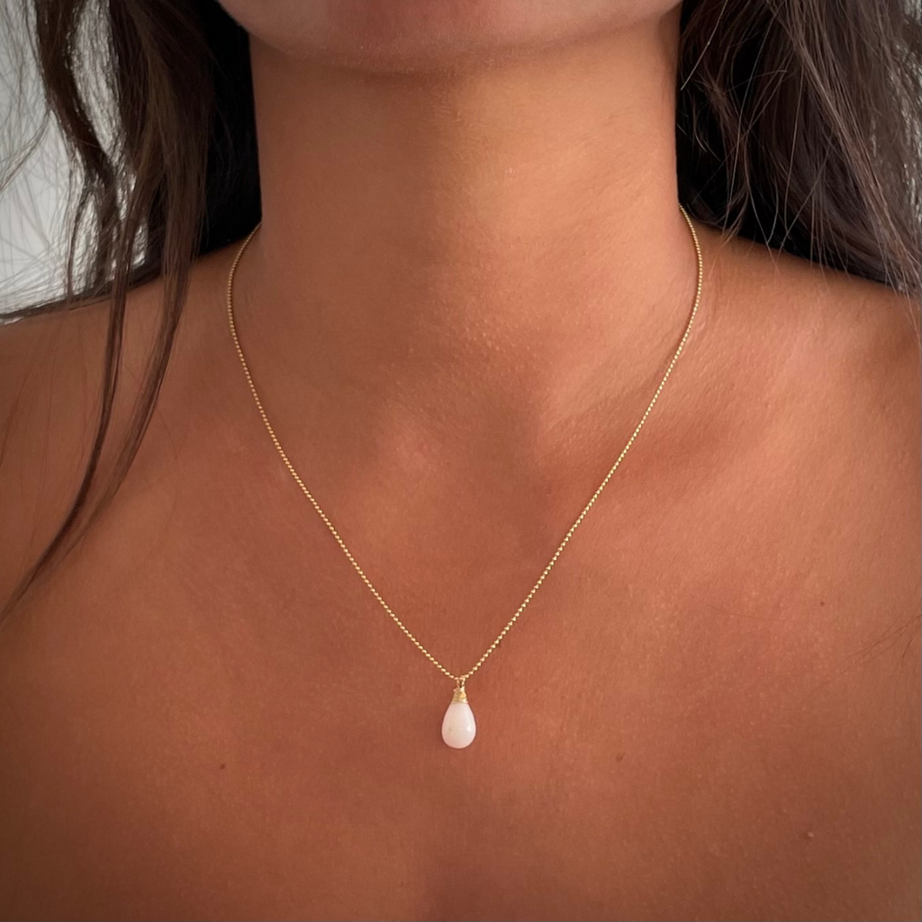 Waikele Pink Opal Necklace