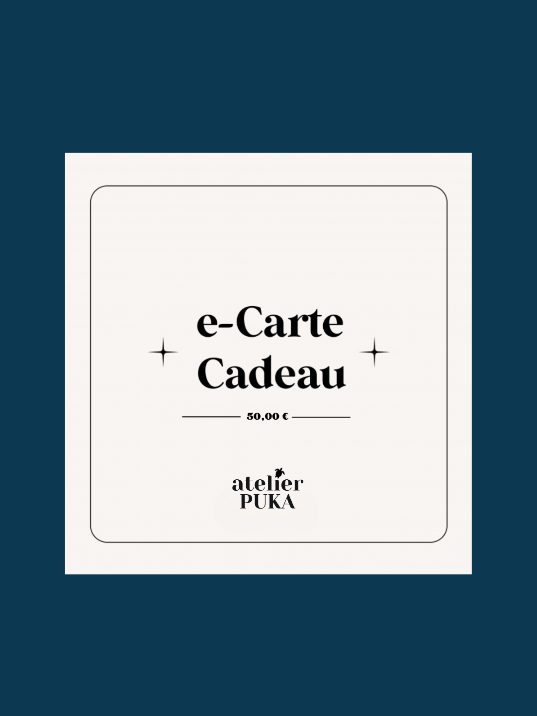 Carte-Cadeau Atelier PUKA