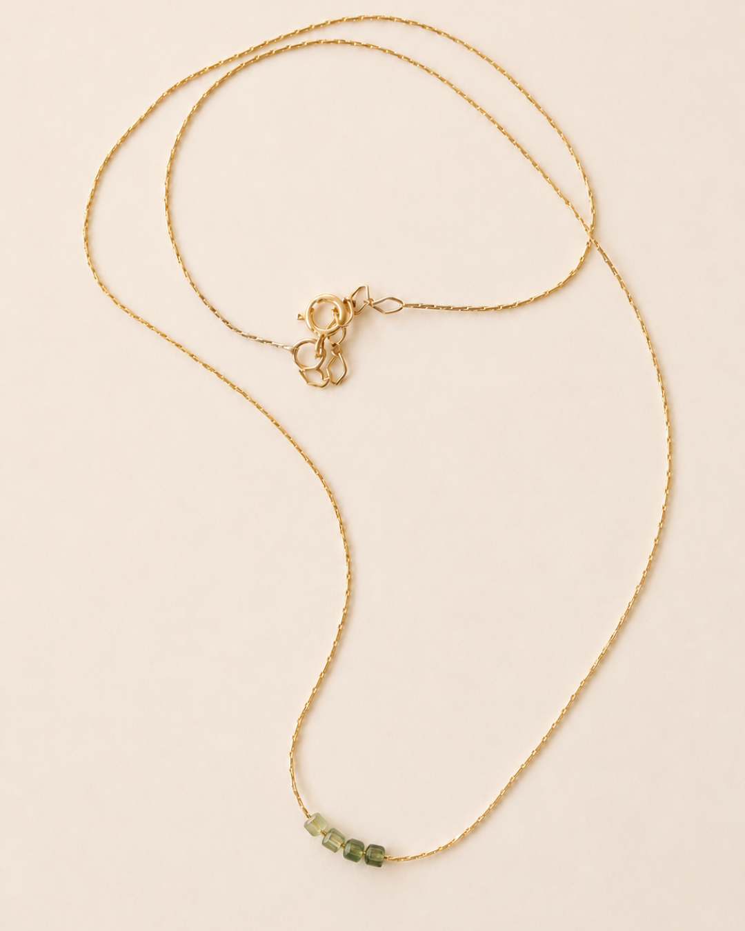 Kira Necklace Apatite Dice