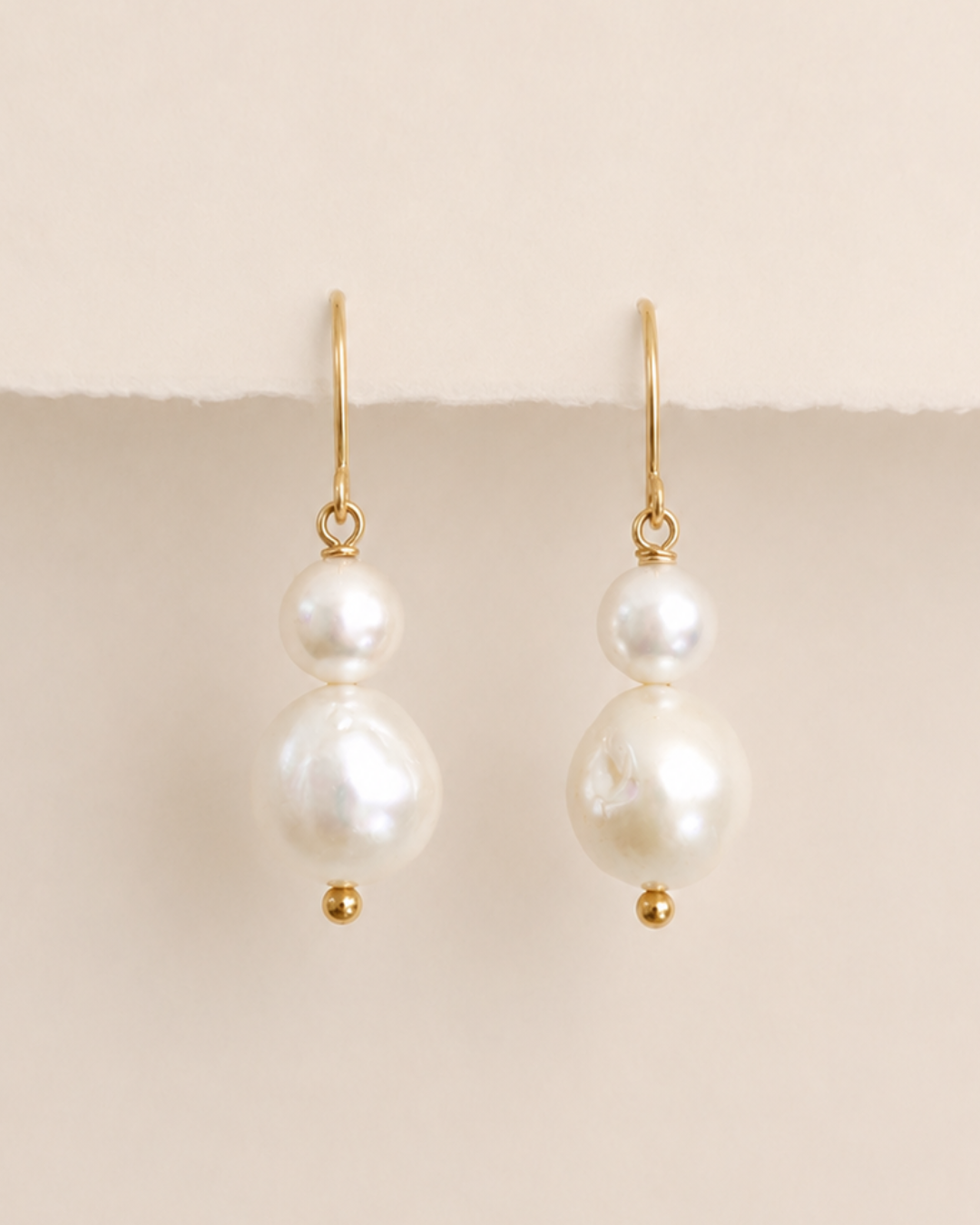 Earrings Cléo - Freshwater Pearl
