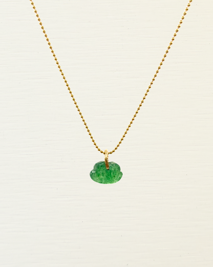 Ao Green Strawberry Quartz Necklace